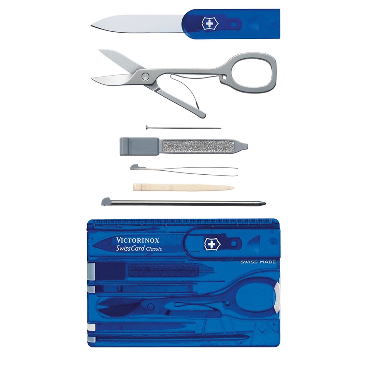 VICTORINOX - Swisscard Classic color Azul Victorinox