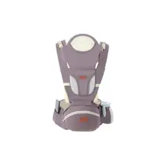 GENERICO - Portabebe Ergonomico con Soporte y Bolso Gris