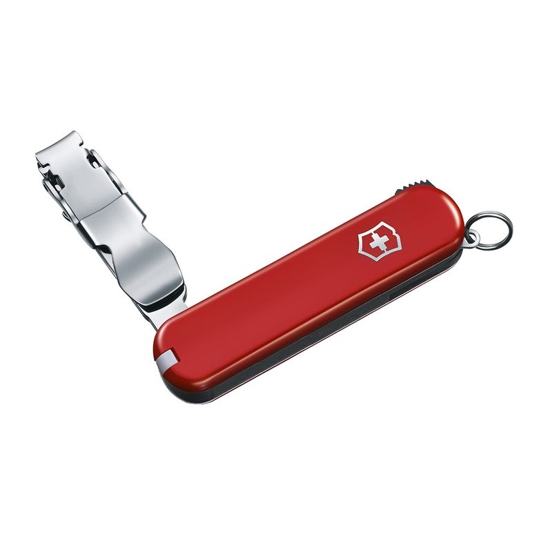 VICTORINOX - Navaja Nail Clip 582 color Rojo Victorinox