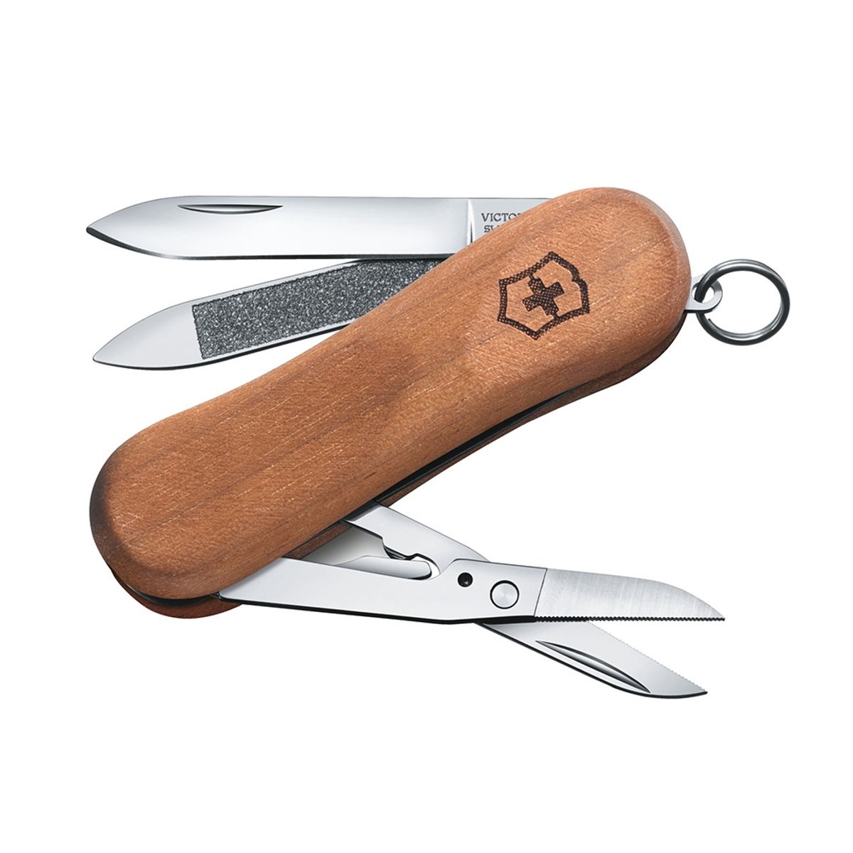 VICTORINOX - Navaja Executive Wood 81 color Nuez Victorinox