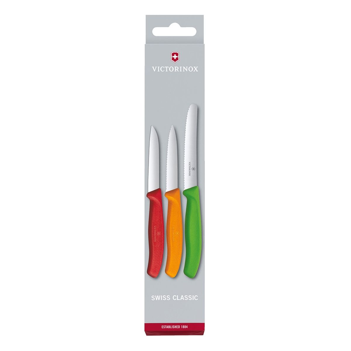 VICTORINOX - Set de cuchillos mondadores Swiss Classic, 3 piezas Victorinox.