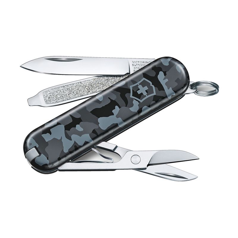 VICTORINOX - Navaja Classic SD color Camuflaje Azul Victorinox