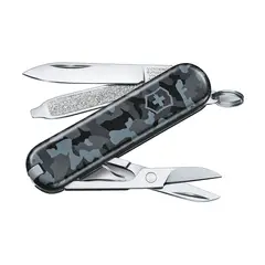 VICTORINOX - Navaja Classic SD color Camuflaje Azul