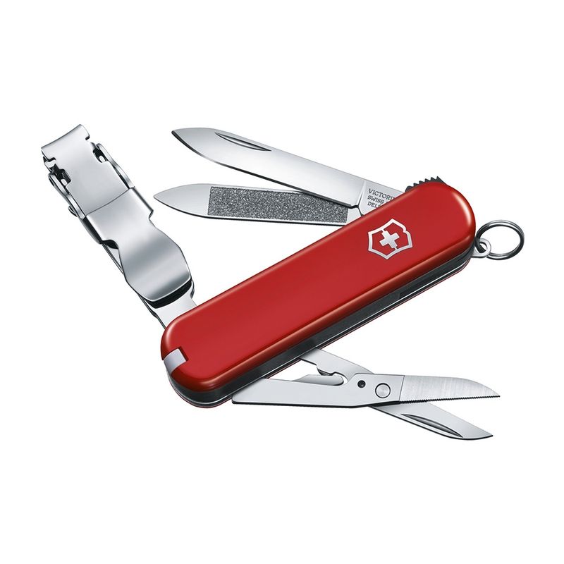 VICTORINOX - Navaja NailClip 580 color Rojo Victorinox