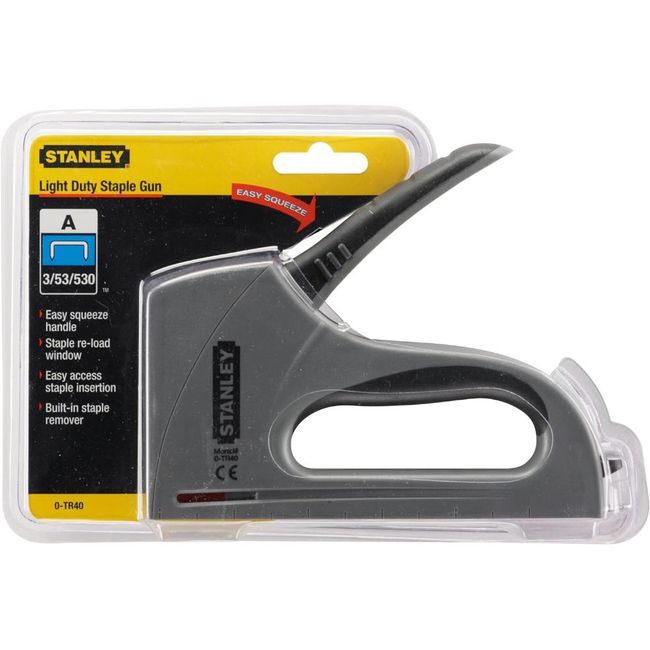 BOSTITCH - Engrapadora Metal Stanley TR 40 Gris BOSTITCH