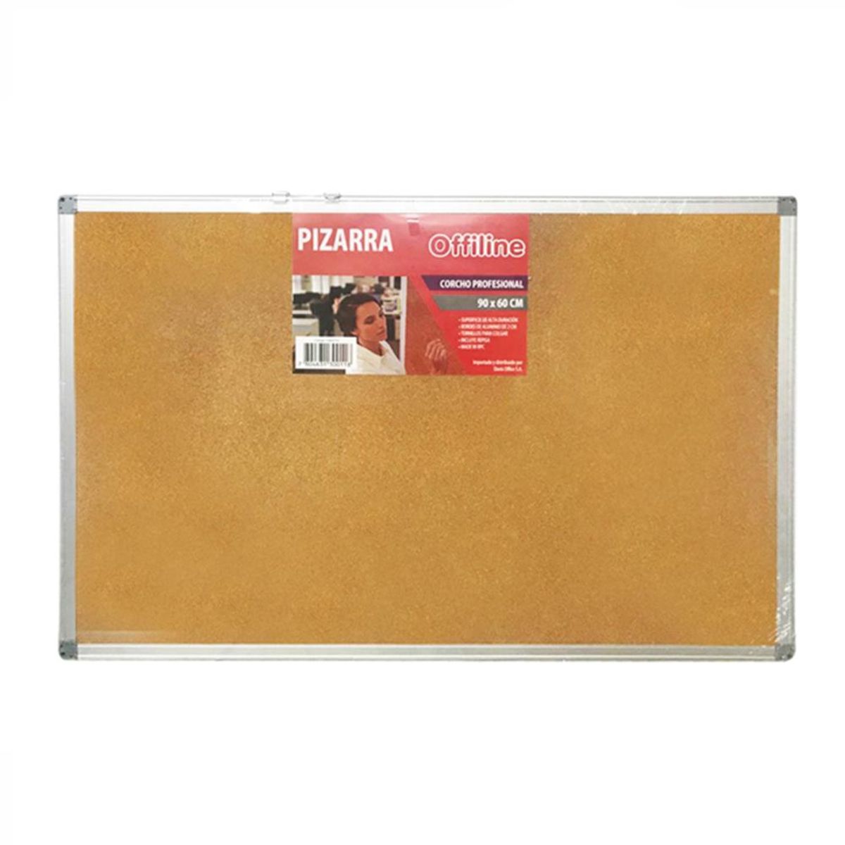 OFFILINE - Pizarra corcho 90x60cm OFFILINE