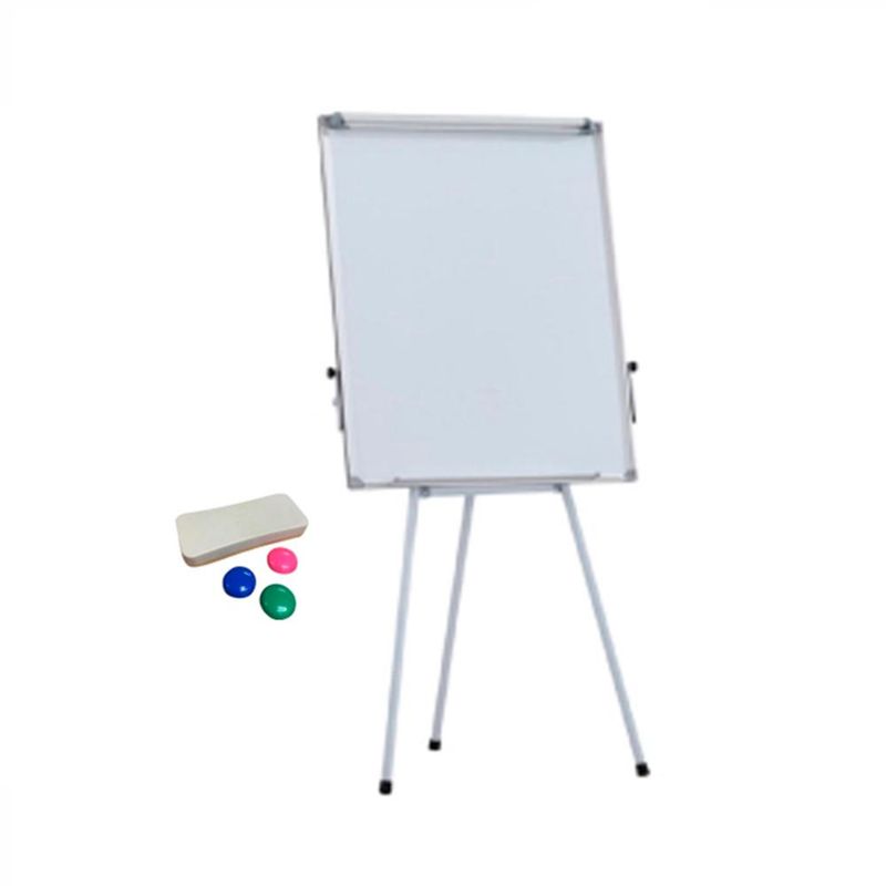 OFFILINE - Pizarra blanca  acrilica con atril 90x60cm OFFILINE