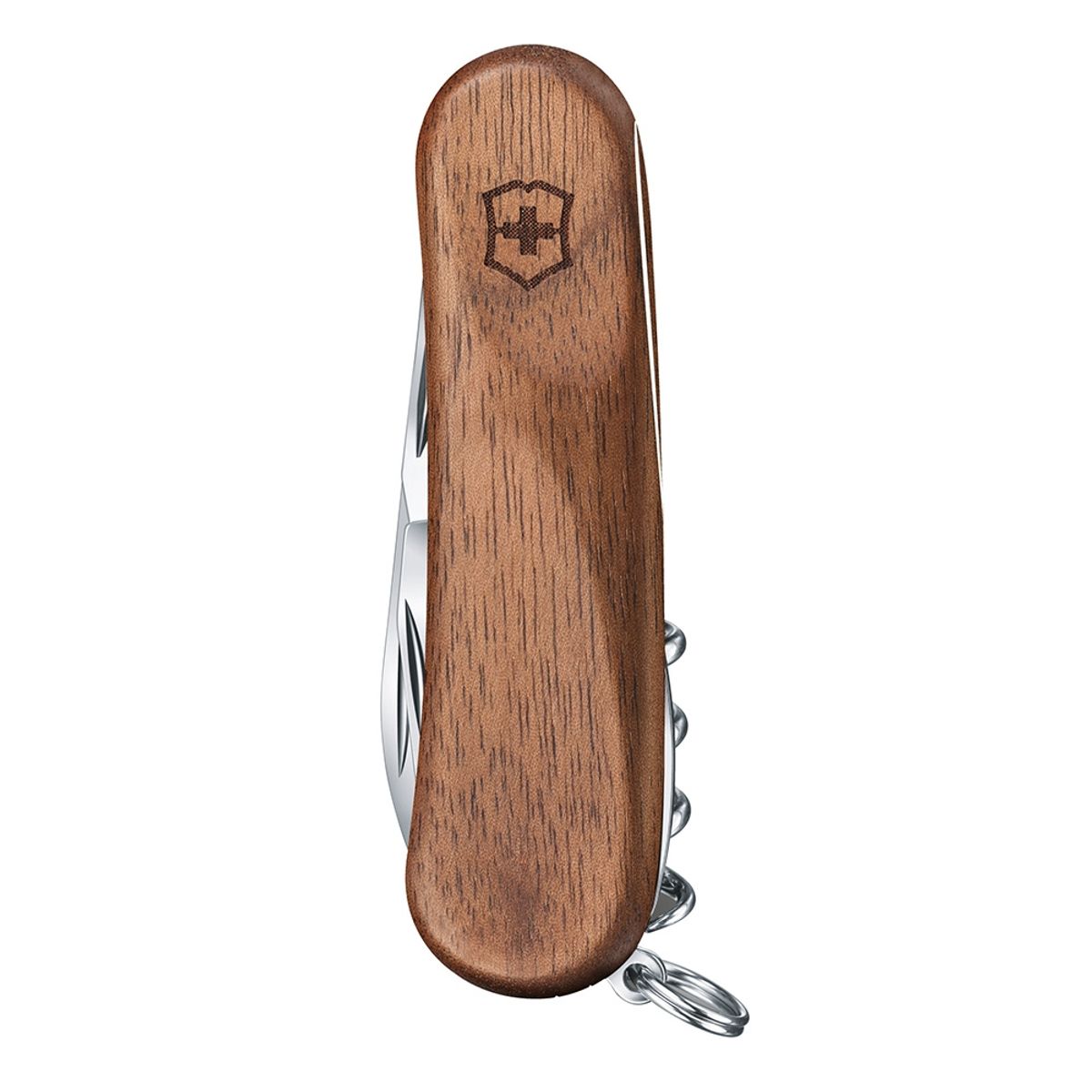 VICTORINOX - Navaja Evolution Wood 10 color Nuez Victorinox