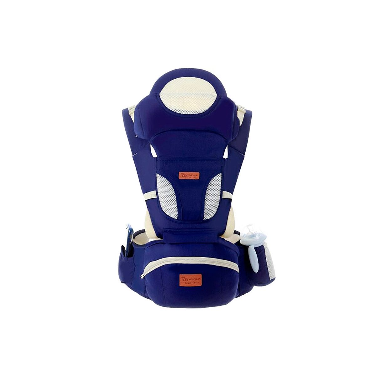 GENERICO - Portabebe Ergonomico con Soporte y Bolso Azul