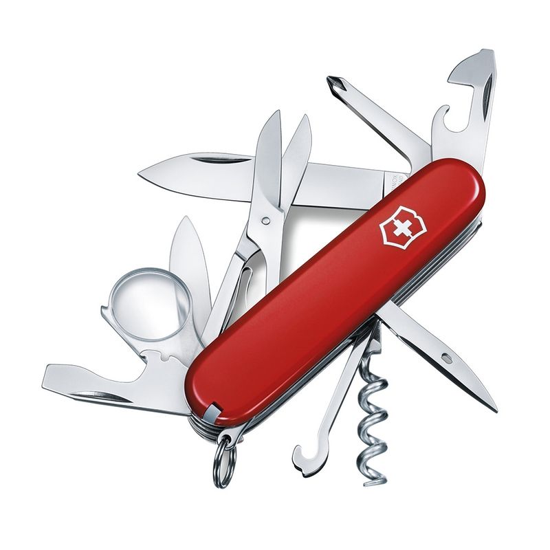 VICTORINOX - Navaja Explorer color Rojo Victorinox