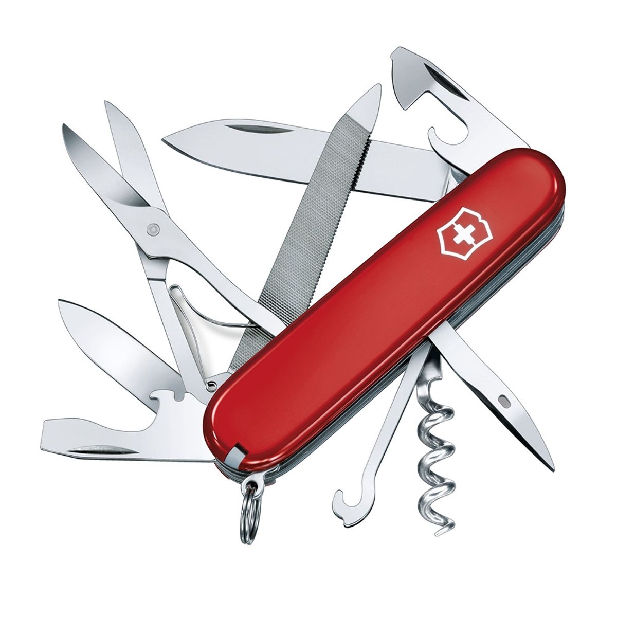 VICTORINOX - Navaja Mountaineer color Rojo Victorinox