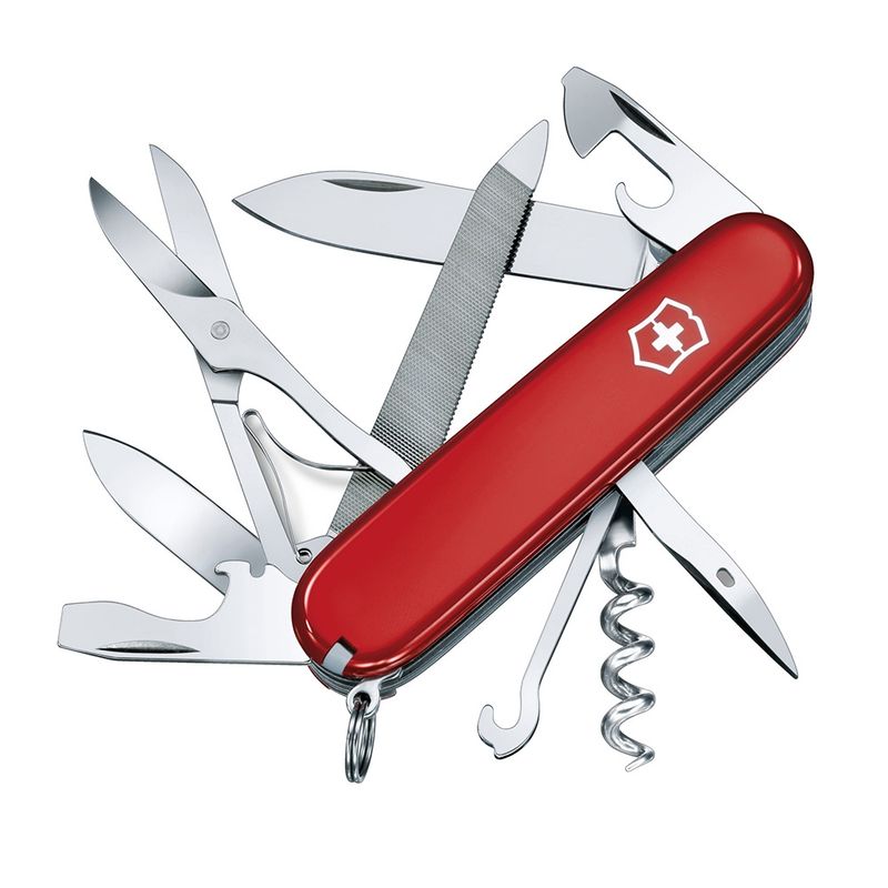VICTORINOX - Navaja Mountaineer color Rojo Victorinox