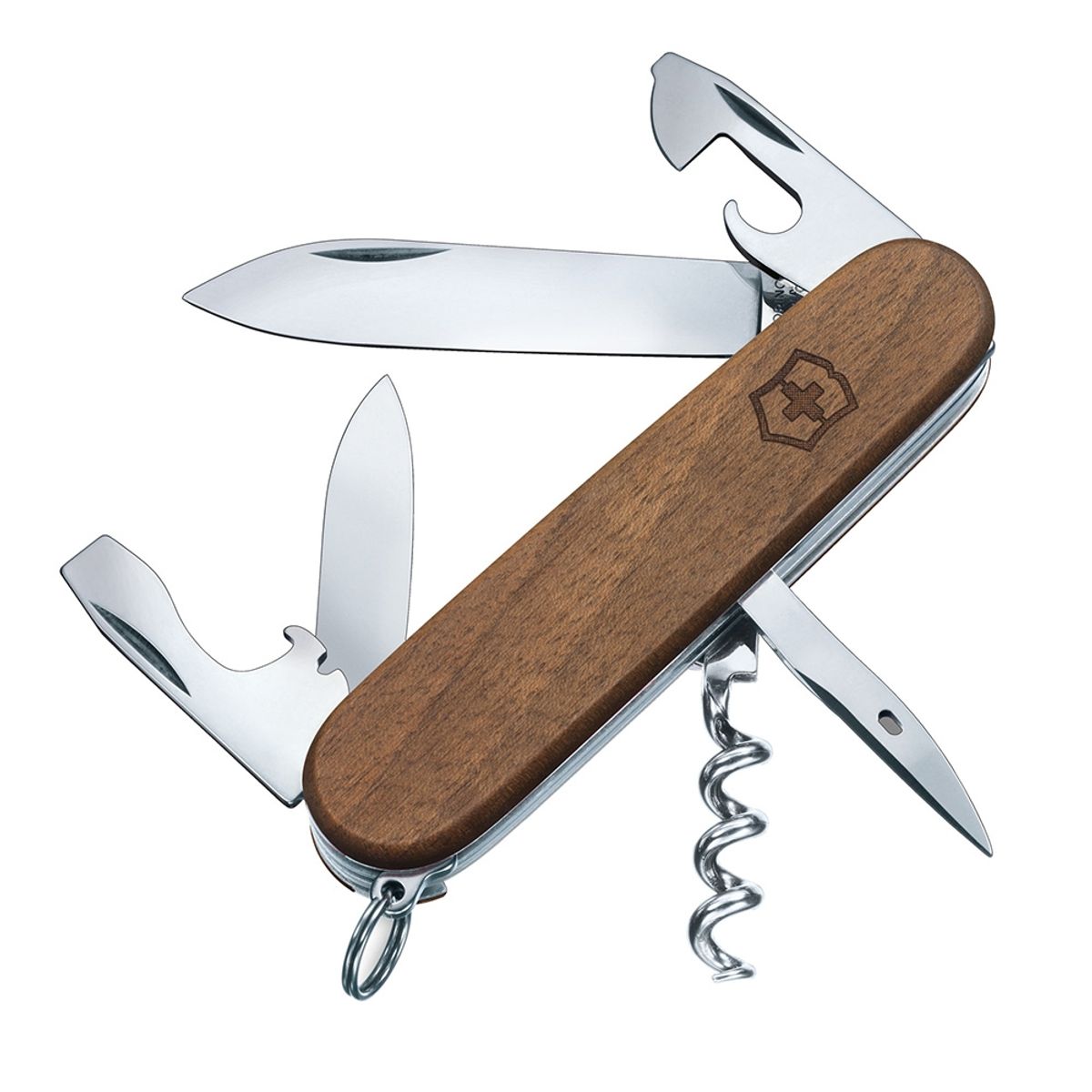 VICTORINOX - Navaja Spartan de madera color Nuez Victorinox