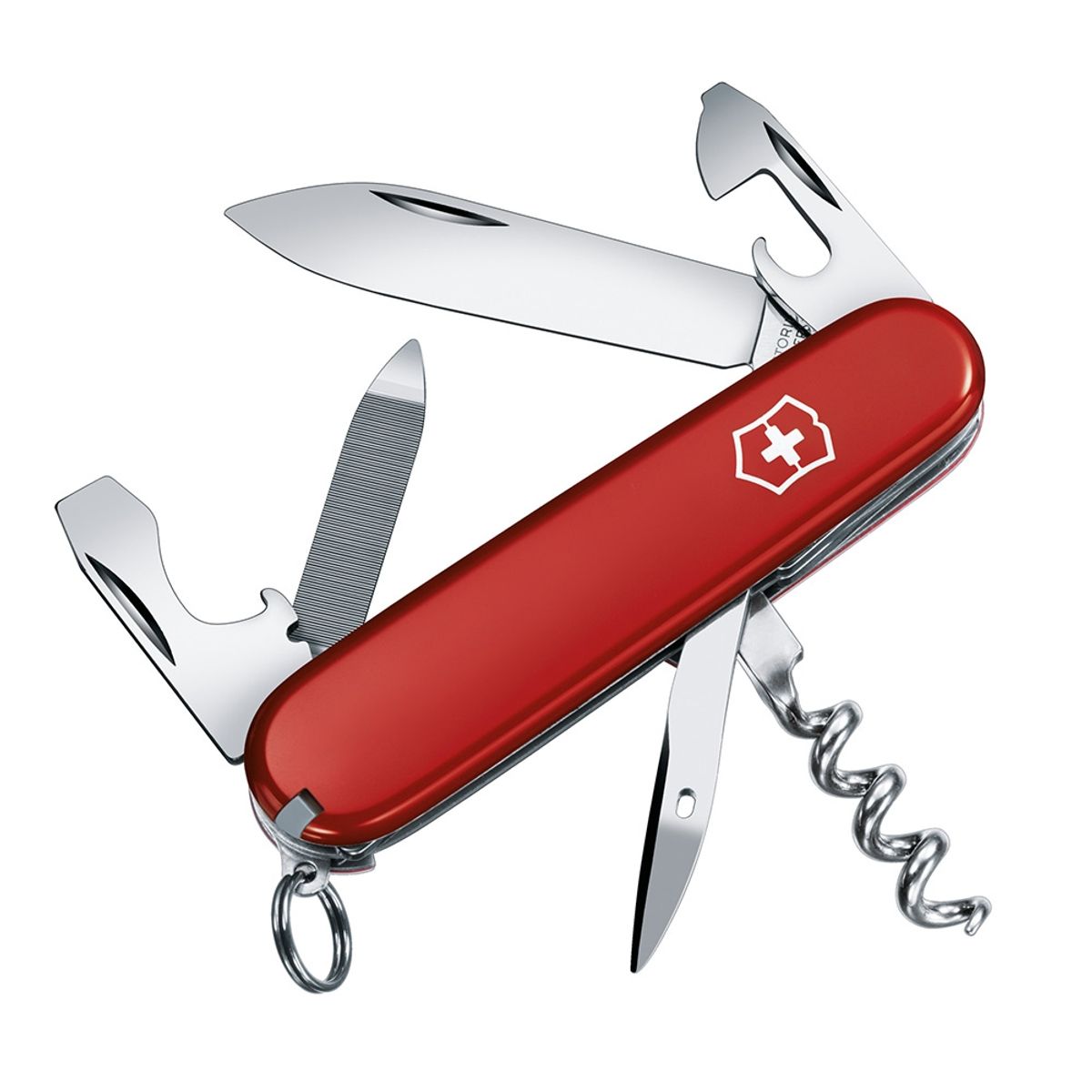 VICTORINOX - Navaja Sportsman color Rojo Victorinox