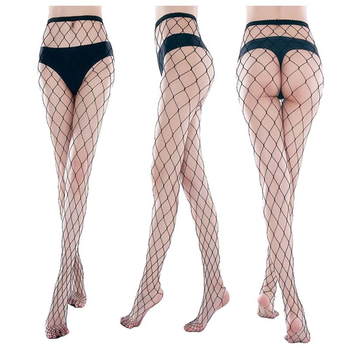 GARSIL - Pantys Medias Mujer Diseño Tipo Malla Rombos