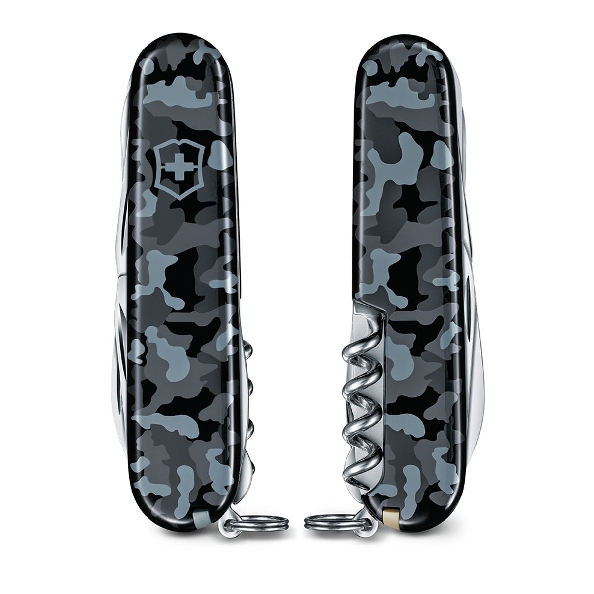 VICTORINOX - Navaja Huntsman Camuflaje Azul Victorinox