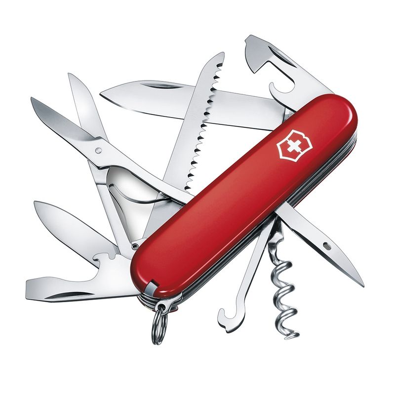 VICTORINOX - Navaja Huntsman color Rojo Victorinox