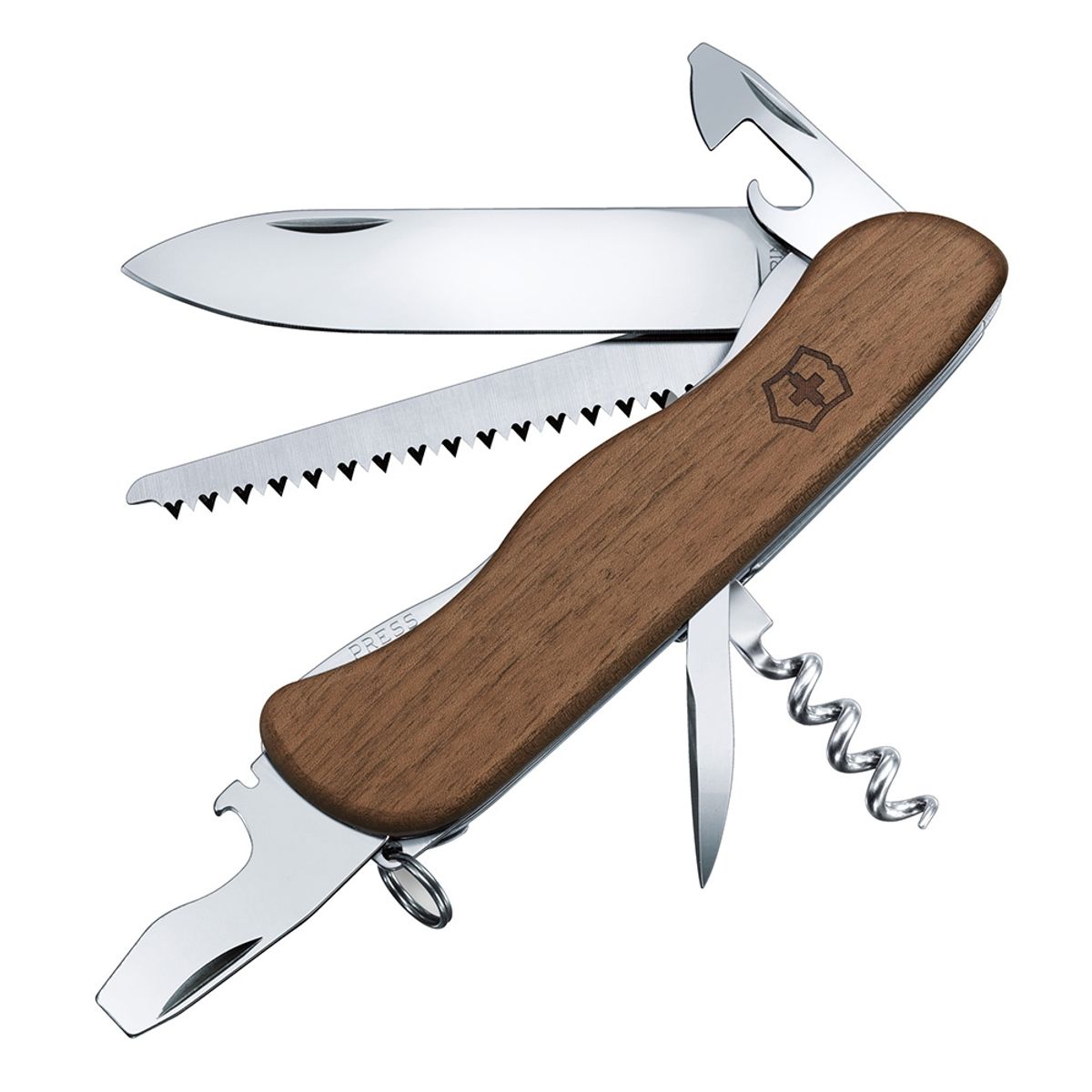 VICTORINOX - Navaja Forester Wood color Nuez Victorinox