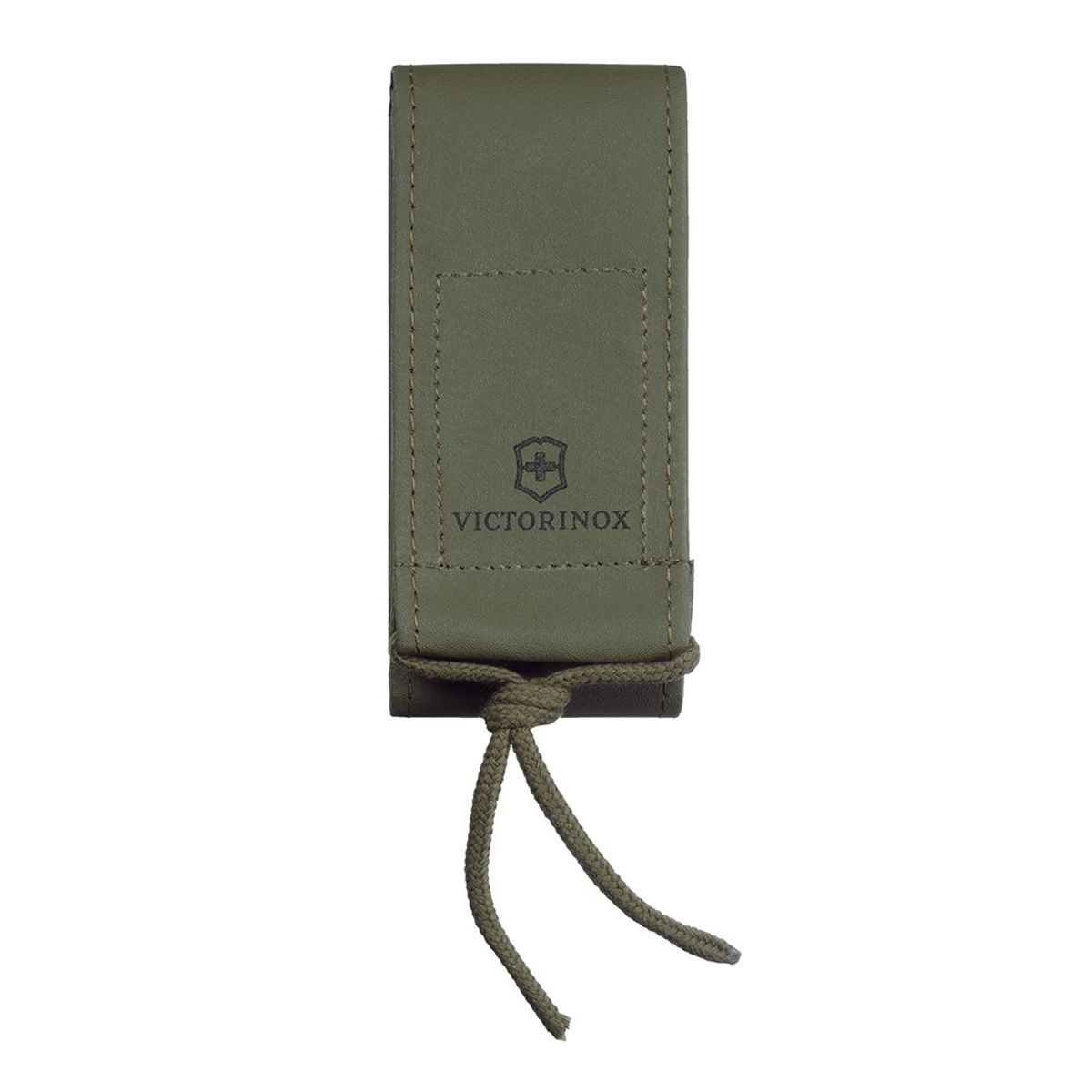 VICTORINOX - Estuche de ecocuero color verde para cinturón