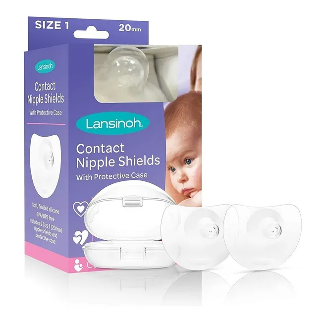 LANSINOH - Protectores de pezón 20 mm, 2 unid.