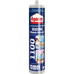 GENERICO - Silicona Agorex 1100 Sellatodo Universal 300ml Trasparente