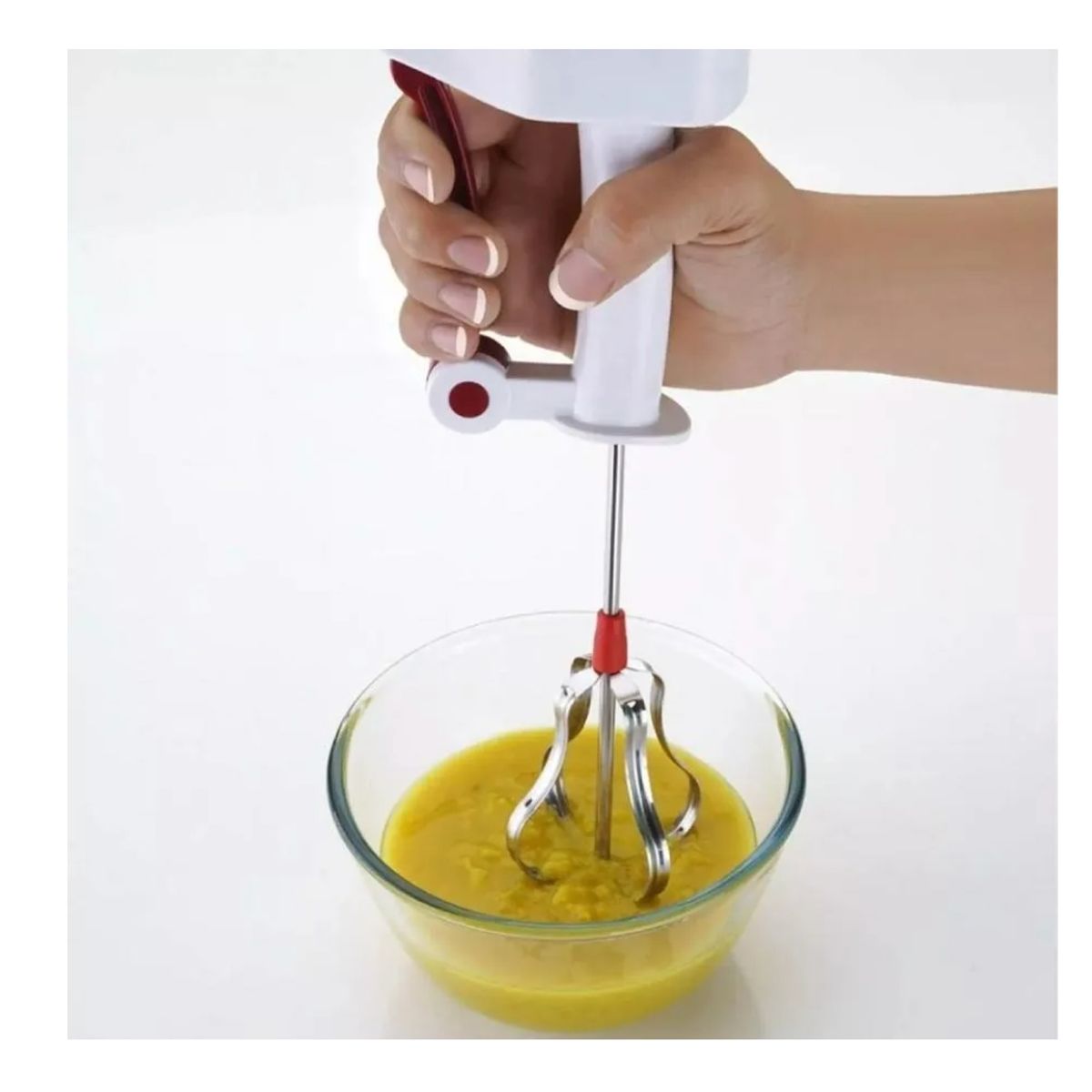 GENERICO - Batidora De Mano Turbo Manual Easy Flow