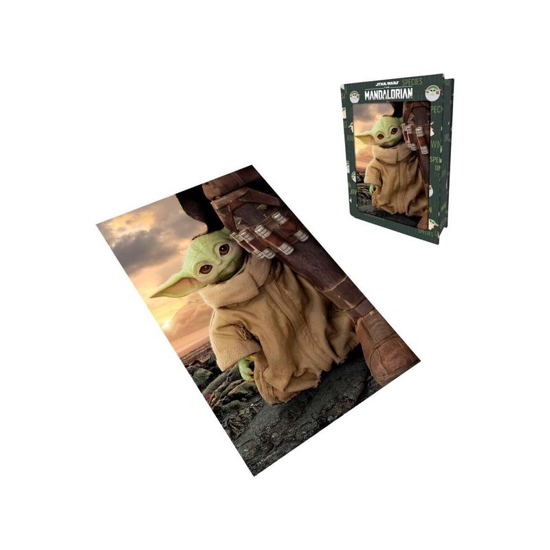 STAR WARS - Puzzle 3d En Lata De 300 Piezas - Star Wars Baby Yoda