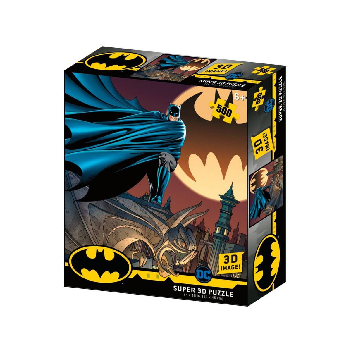 DC COMICS - Puzzle 3d De 500 Piezas - Señal De Batman