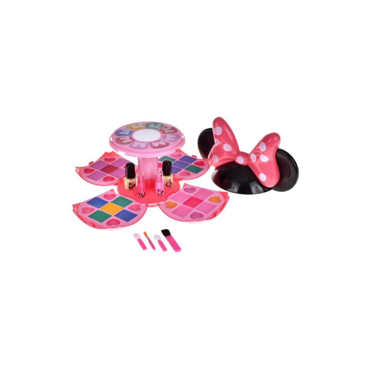 DISNEY - Cosmetiquero expandible Minnie clásico maquillaje y esmaltes