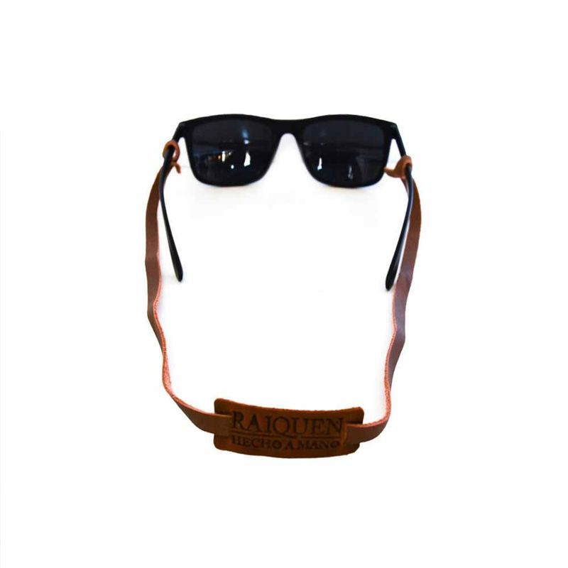RAIQUEN - Strap Anteojos Cuero Café Raiquen