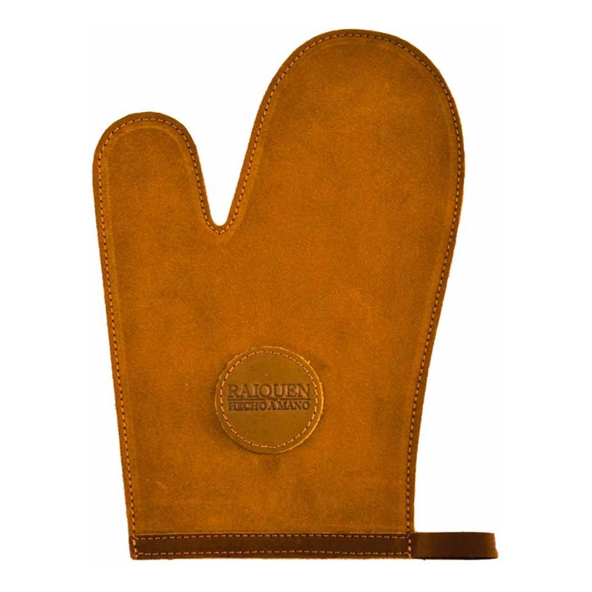 RAIQUEN - Guante Cuero Artesanal Asado Raiquen