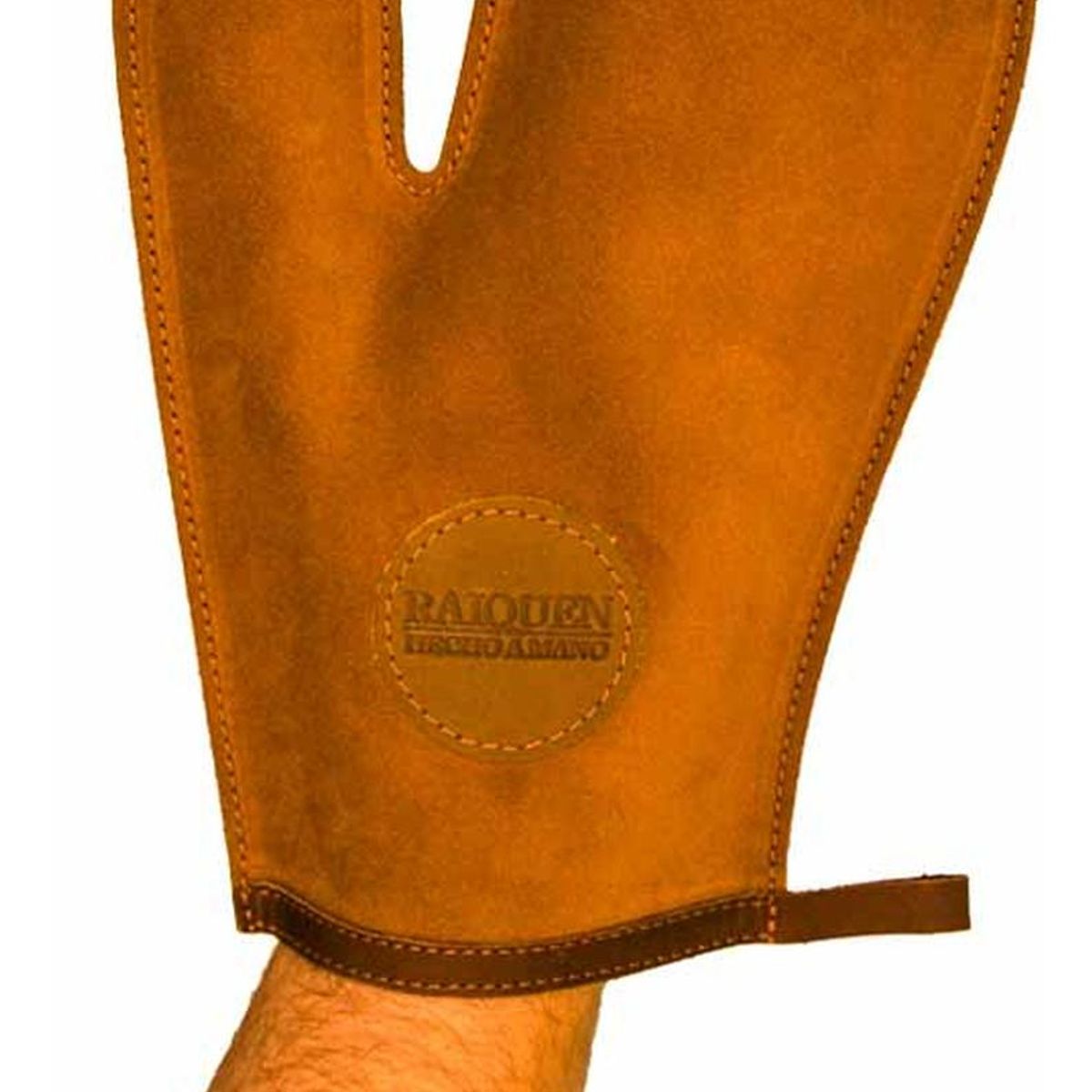 RAIQUEN - Guante Cuero Artesanal Asado Raiquen