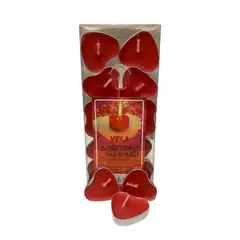 GENERICO - Velas Tea Light Corazon