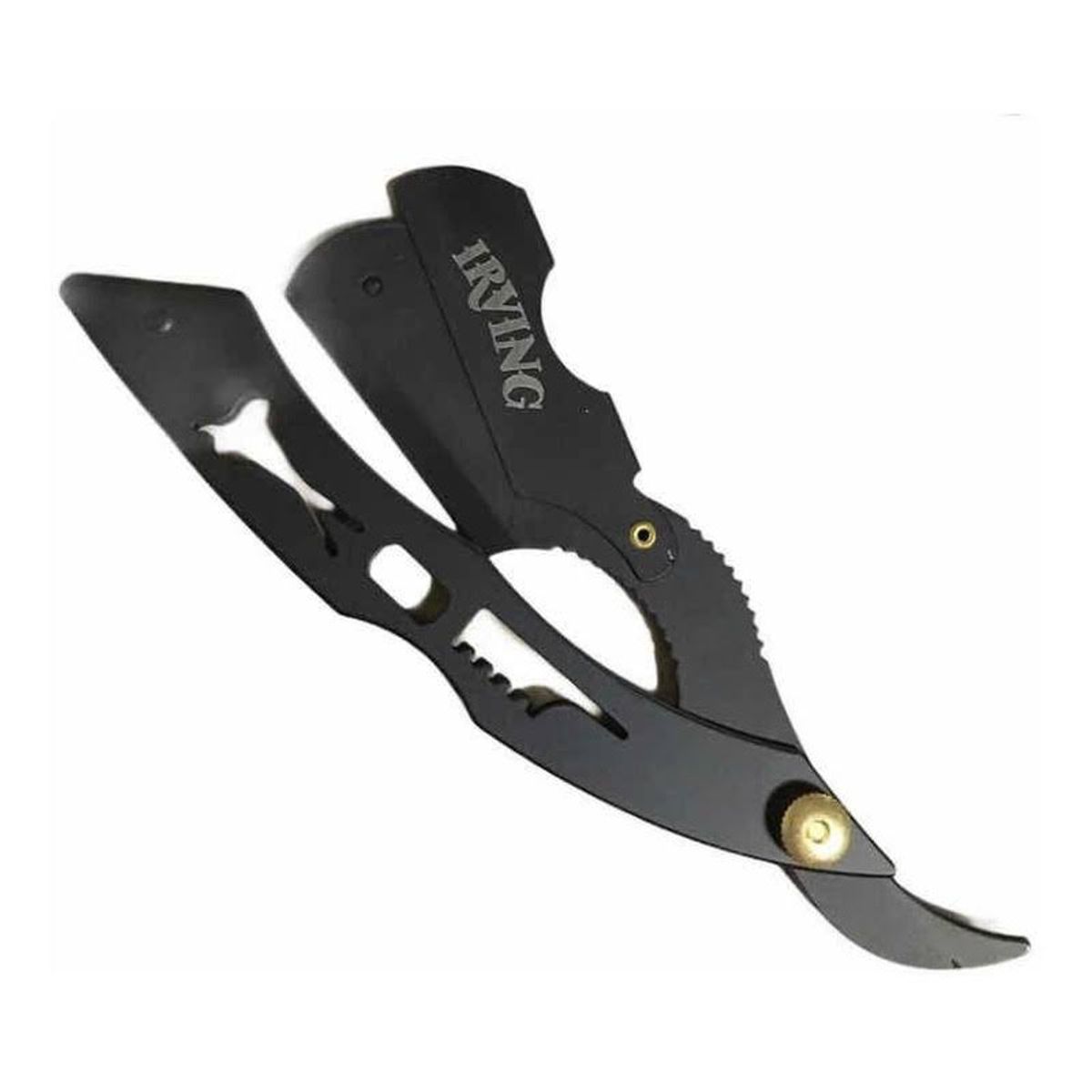 GENERICO - Navaja De Afeitar Irving Barber Shop Barbería - Negra