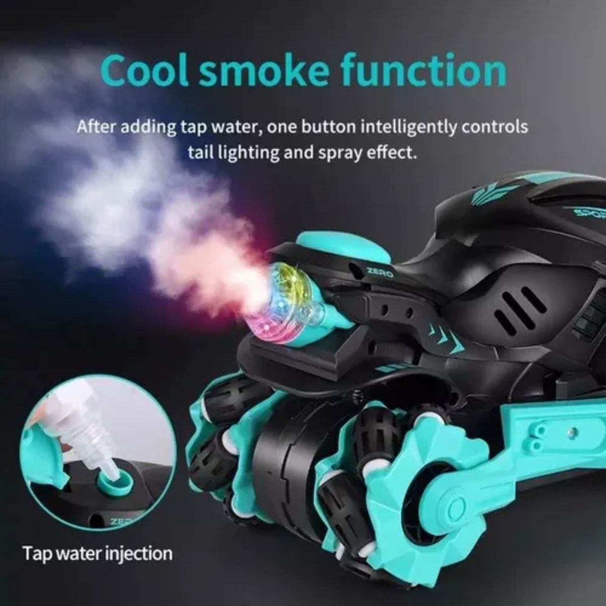 GENERICO - JUGUETE SPRAY PRO R/C MOTO CX-82…