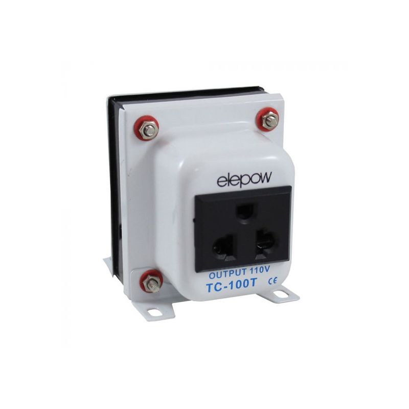 ELECTRA - AUTOTRANSFORMADOR 1000 WATTS CON TIERRA TC-1000T