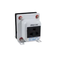 ELECTRA - AUTOTRANSFORMADOR 1000 WATTS CON TIERRA TC-1000T