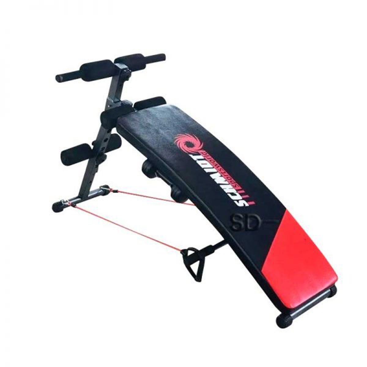 SDFIT - Banco de abdominales con soporte para manos Mod Ywb-201