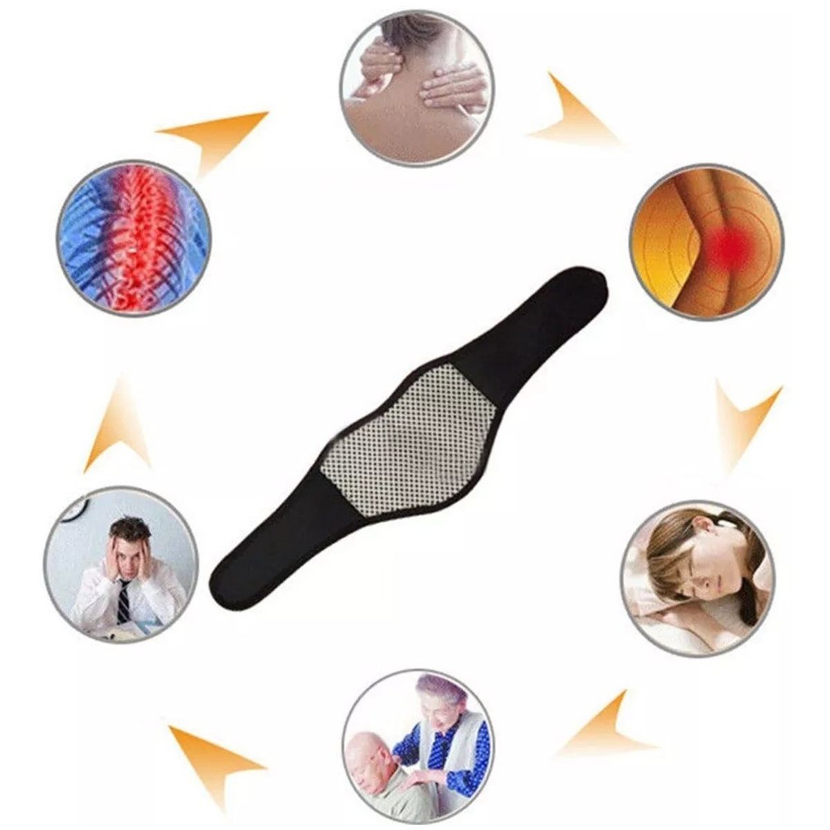 GENERICO - Banda De Protección Del Cuello Autocalentable