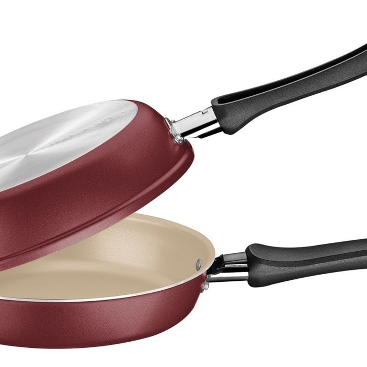 TRAMONTINA - Set Tipo Sartén Panquequera-omeletera Tramontina 20cm Rojo