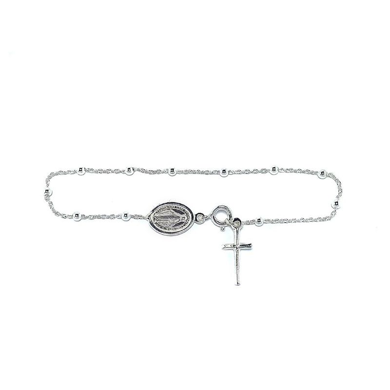 ANDREA COGGIOLA JOYAS - Pulsera Denario Plata Fina 925