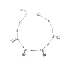 ANDREA COGGIOLA JOYAS - Pulsera 4 Chiches Niñas y Niños Plata Fina 925