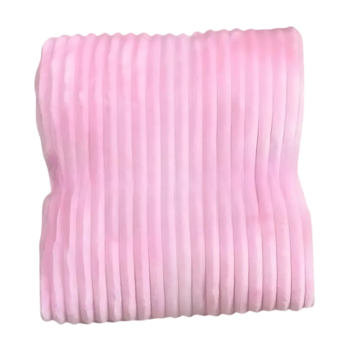 CRUSEC - Manta Gruesa Frazada Polar Suave Ropa Cama 150 X 200 Rosa