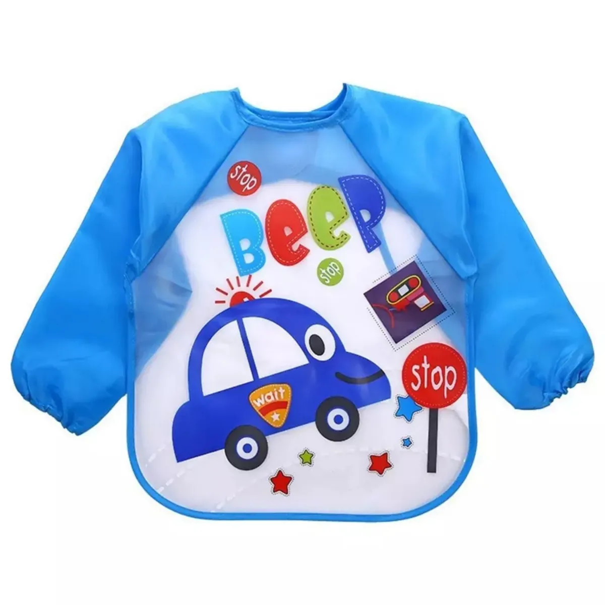 GENERICO - Delantal o Baberos Mangas Largas Bebés