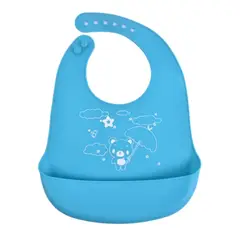 GENERICO - Babero de Silicona Para Bebés