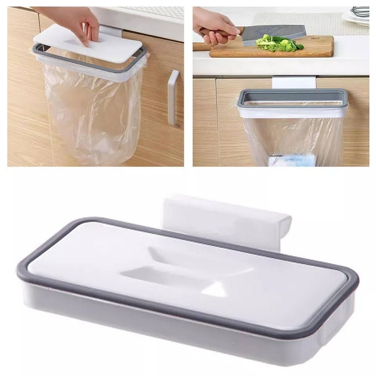 GENERICO - Basurero Portatil Dispensador Organizador Ergonómico