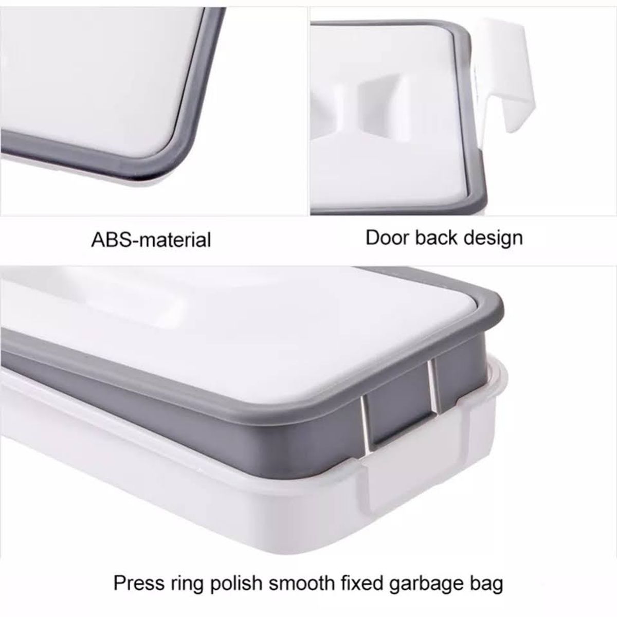 GENERICO - Basurero Portatil Dispensador Organizador Ergonómico