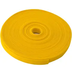 ATLANTICSWIRE - VELCRO DOBLE FAZ 20 MTS X 2CM ANCHO. AMARILLO. AMARRA CABLES