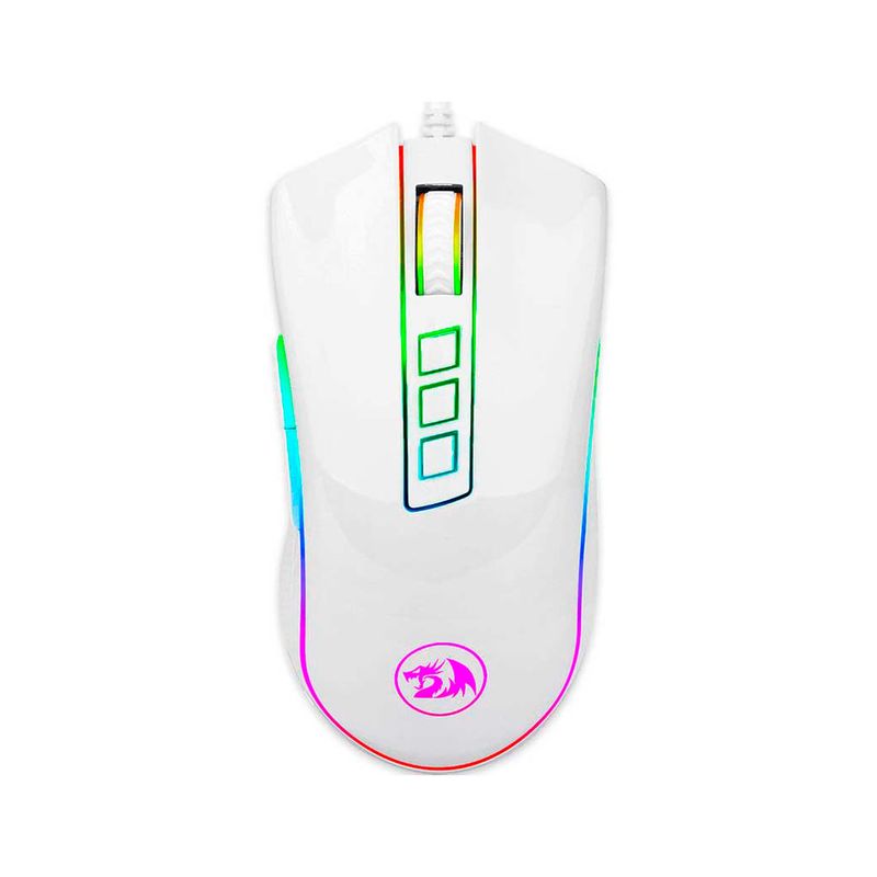 REDRAGON - Mouse Gamer Redragon Cobra White M711W - Crazygames