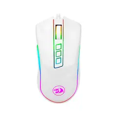 REDRAGON - Mouse Gamer Cobra White M711W - Crazygames
